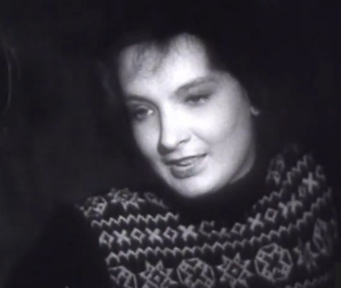 Foto: Lia Laats mängufilmist "Elu tsitadellis" (1947)