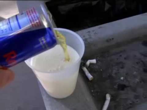 VIDEO: Ära kunagi sega Red Bulli piimaga