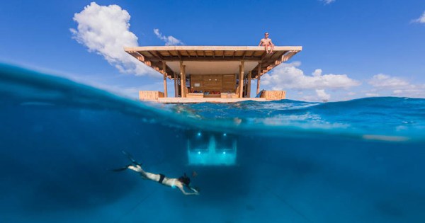 3. Floating Hotel In Zanzibar