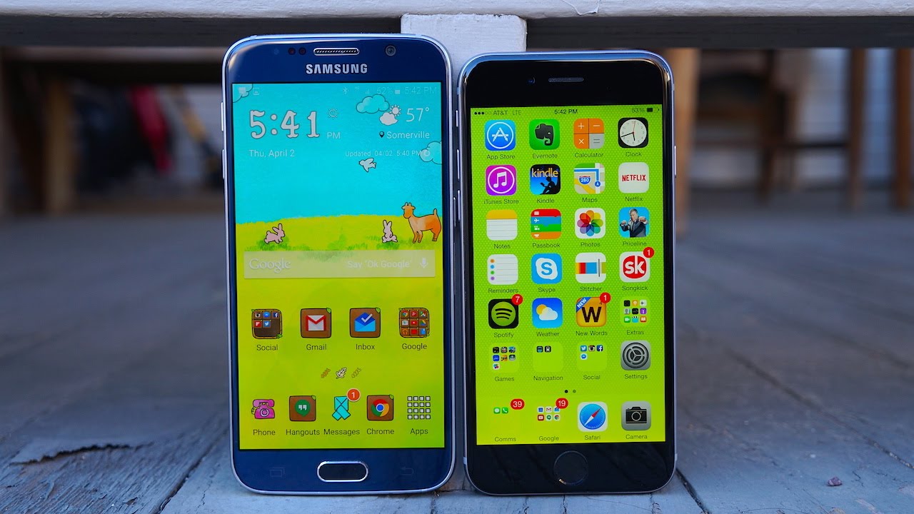 VIDEO: Võrdlus - kumb on parem, kas iPhone või Samsung? Siin on vastus...