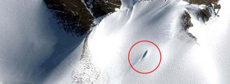 FOTOD: See vene mees arvab, et leidis Google Earthi kaudu UFO allakukumise paiga