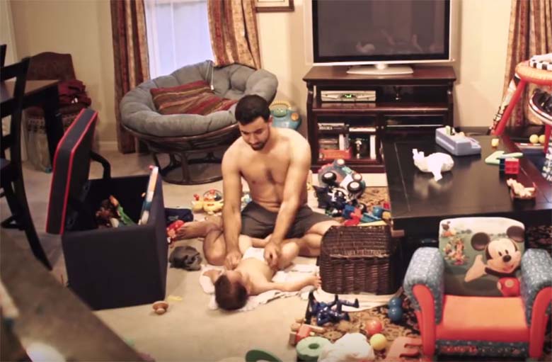 VIDEO: Salakaamera paljastas, mida isa tegi kodus lapsega, kui ema kodus ei olnud