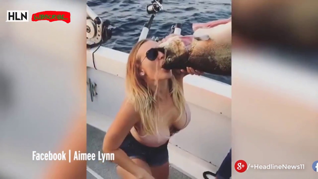 VIDEO: UHHH - SÕPRADE soovitusel jõi see naine surnud kala suust õlut