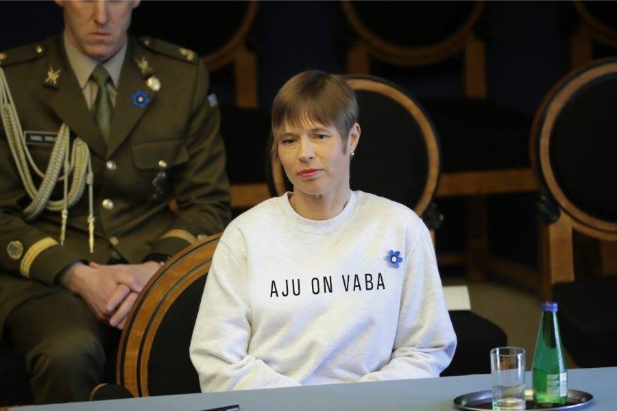 FOTOD: Natuke nalja - vaata, mis fotod on president Kersti Kaljulaidist tehtud