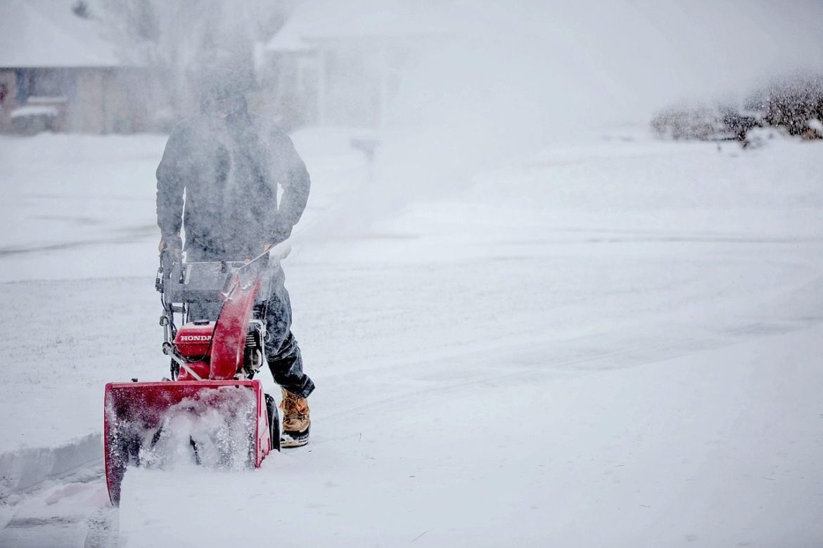 snowblowing, snow, blower, nature, blowing, snowstorm, storm, digging out, winter