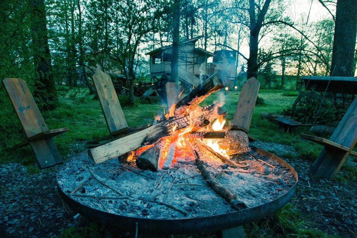 outdoor, summer, nature, outdoors, camping, fire, grilling, campfire, green, rustic